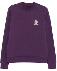 Moncler - Jersey Con Parche Del Logo - Lyst