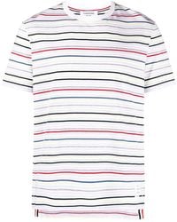 Thom Browne - Striped Short-sleeve T-shirt - Lyst