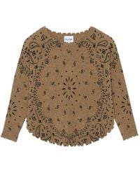 Kujten - Mela Bandana Sweater - Lyst