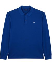 Paul & Shark - Double Piqué Cotton Polo Shirt - Lyst