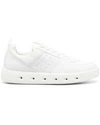 Ecco - Street 720 Leather Sneakers - Lyst