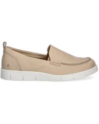 Ecco - Bella Slip-On Leather Loafers - Lyst