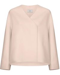 Loulou de Saison - Maara Asymmetric Collarless Jacket - Lyst