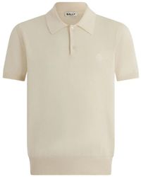 Bally - Polo À Logo Brodé - Lyst