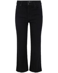 7 For All Mankind - Alexa Cropped Jeans - Lyst