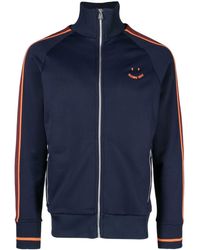 PS by Paul Smith - Smile-logo Zipped Track Jacket - Lyst