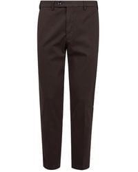 Michael Coal - Logo-Patch Trousers - Lyst