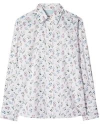 Paul Smith - Liberty Floral Printed Shirt - Lyst