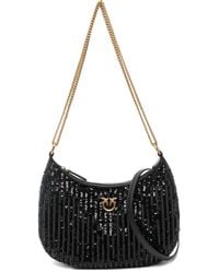 Pinko - Half Moon スパンコール ショルダーバッグ ミニ - Lyst