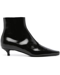 Totême - The Patent Slim 40mm Ankle Boots - Lyst