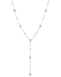 Dana Rebecca - Sadie Pearl And Diamond Necklace - Lyst