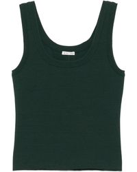 RECTO. - Knitted Scoop-Neck Top - Lyst