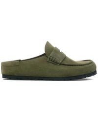 Birkenstock - Naples Wrapped Suede Penny Loafers - Lyst
