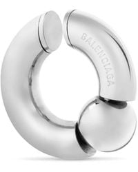 Balenciaga - Ear Cuff mit Logo-Gravur - Lyst