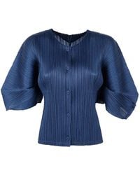 Pleats Please Issey Miyake - プリーツ シャツ - Lyst