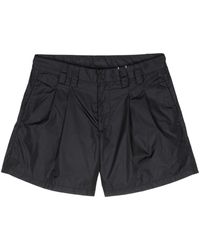 Save The Duck - Noy Pleat-detail Shorts - Lyst