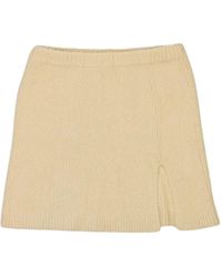 CALLIPYGIAN - Falda corta de algodón - Lyst