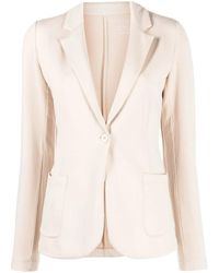Majestic Filatures - Single-Breasted Fitted Blazer - Lyst