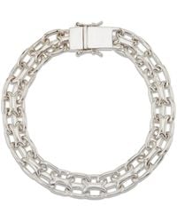 Tom Wood - Bracelet En Chaîne À Fermoir Clip - Lyst