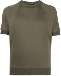 Tom Ford - Logo-patch Crew-neck T-shirt - Lyst