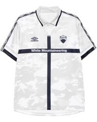 Tシャツ・カットソー UMBRO UMB X White Mountaineering Short Sleeve Polo Shirt Bla White Mountaineering X Umbro Uniform Polo Shirt in Black for