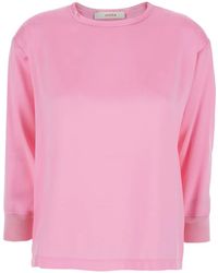 Jucca - T-Shirt Met Ronde Hals - Lyst