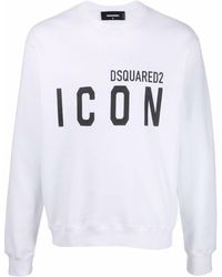 DSquared² - Icon Logo Sweater - Lyst