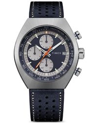 Timex - Legacy Tonneau Chronograph 42Mm Watch - Lyst