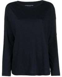 Majestic Filatures - Round-neck Long-sleeved T-shirt - Lyst