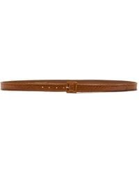 Maliparmi - Leather Square-Buckle Belt - Lyst