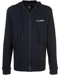 Delantic - East Atlanta Velour-Lined Zip Hoodie - Lyst