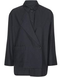 Henrik Vibskov - Chaqueta con cierre de botón - Lyst