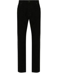 Saint Laurent - Corduroy Tapered Trousers - Lyst
