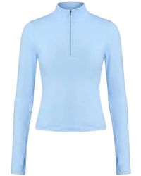 Splits59 - Camisa Tess Rigor Con Media Cremallera De Manga Larga - Lyst