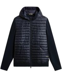 Woolrich - Allen Hybrid Hooded Jacket - Lyst