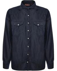 Borriello - Denim Overhemd - Lyst