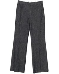 DRYKORN - Logo-Patch Wide-Leg Jeans - Lyst