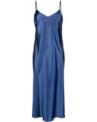 Blanca Vita - Satin-Finish Slip Dress - Lyst