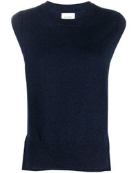 Barrie - Sleeveless Cashmere Knit Top - Lyst