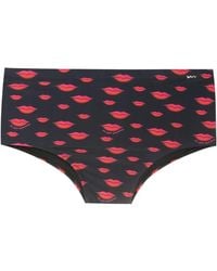Amir Slama - Lip-Print Swim Trunks - Lyst