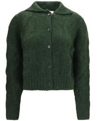 Allude - Button-Up Vest - Lyst