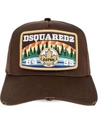 DSquared² - Baseballkappe mit besticktem Patch - Lyst