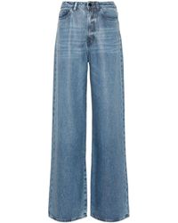 3x1 - Wide-Leg-Jeans mit hohem Bund - Lyst