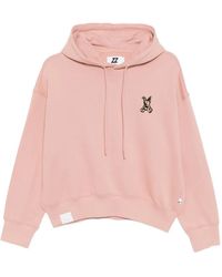 Izzue - Logo-Embroidered Hoodie - Lyst