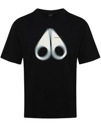 Moose Knuckles - Maurice T-Shirt mit Logo-Print - Lyst