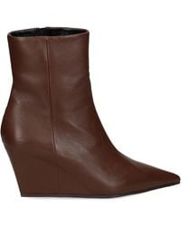 Vic Matié - Wedge-Heel Ankle Boots - Lyst