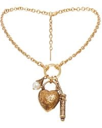 Chloé - Pulsera de cadena con charm de corazón - Lyst