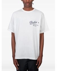 Universal Works - X Paraboot Katoenen T-Shirt Met Print - Lyst