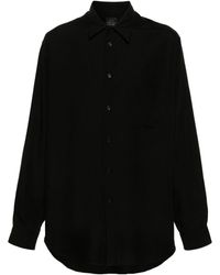 Yohji Yamamoto - Camicia a maniche lunghe - Lyst