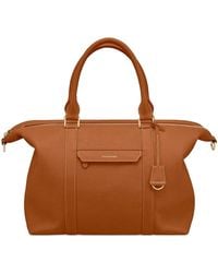 Maison De Sabre - Large Leather Weekender Bag - Lyst